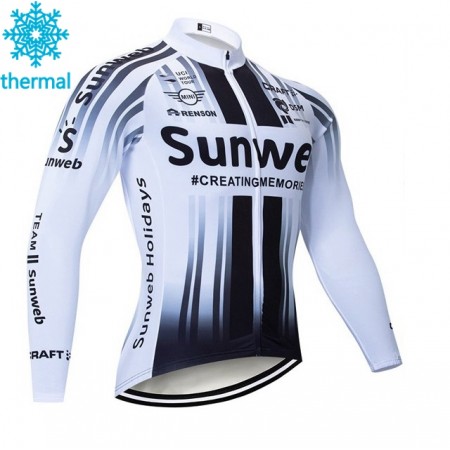 Maillot Cyclisme 2020 Team Sunweb Hiver Thermal Fleece N002